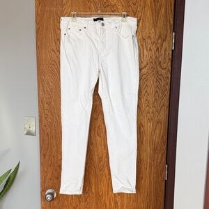 Banana Republic Cream Cult Skinny Jeans
